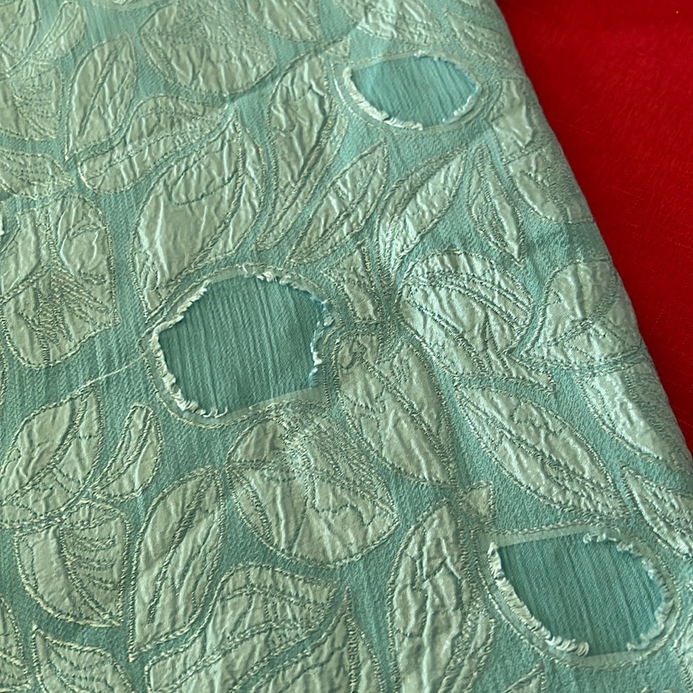 Burnout fabric. NEW